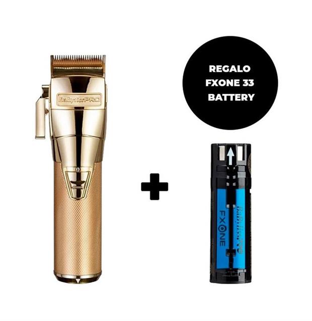 FXONE CLIPPER GOLD + REGALO FXONE 33 BATTERY (43983) KIT