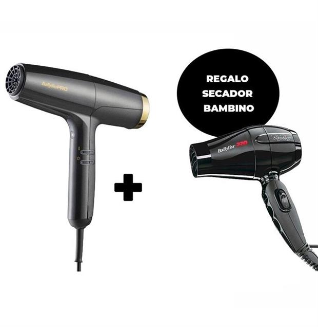 SECADOR DRYING WAND 165KM-H DIGIT + REGALO SECADOR BAMBINO (8426) KIT