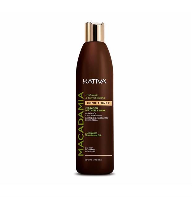 MACADAMIA HYDRATION SOFTNESS & SHINE CONDITIONER KATIVA 550ML
