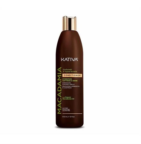 MACADAMIA HYDRATION SOFTNESS & SHINE CONDITIONER KATIVA 550ML
