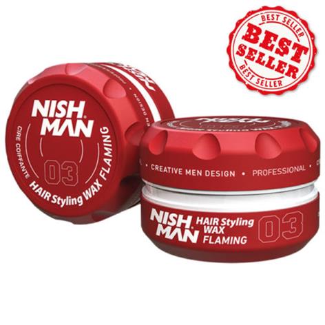 NISHMAN 03 HAIR STYLING WAX 150ML

