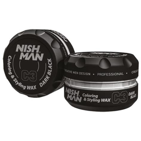 NISHMAN C3 DARK BLACK CERA NEGRA 100ML
