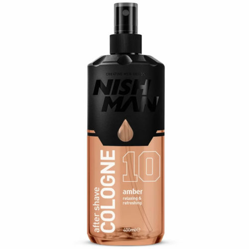 NISHMAN AFTER SHAVE COLONIA 10 AMBER 400ML
