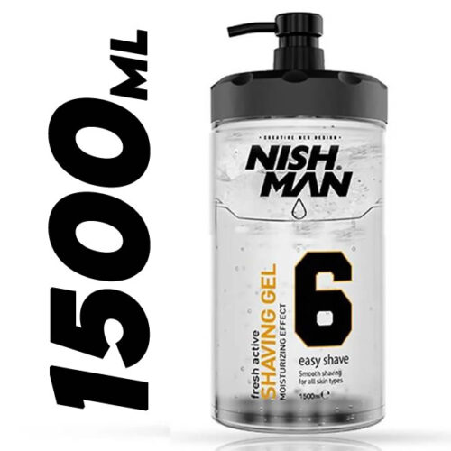NISHMAN GEL DE AFEITAR TRANSPARENTE 1500ML
