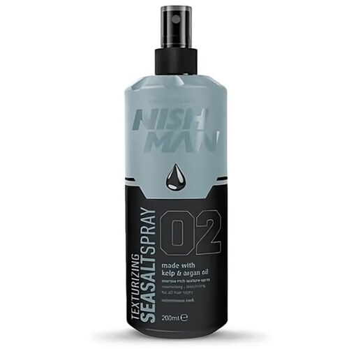 NISHMAN SEA SALT 02 CON ACEITE DE ARGAN 200ML
