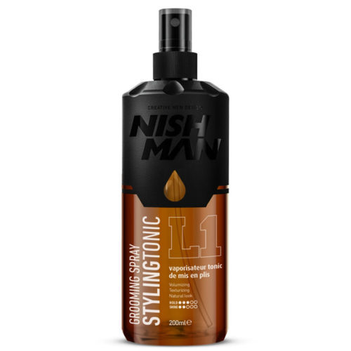 NISHMAN GROOMING SPRAY STYLING TONIC 200ML

