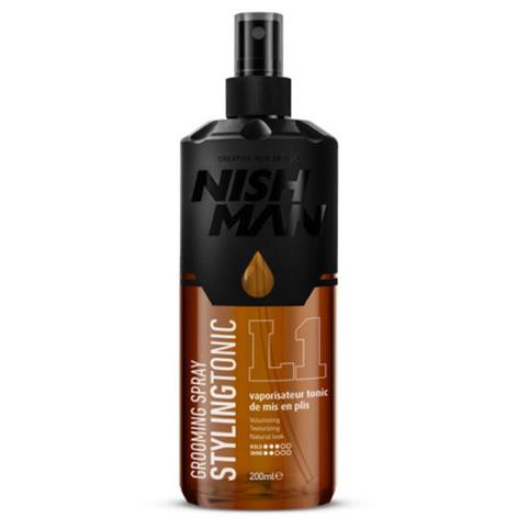 NISHMAN GROOMING SPRAY STYLING TONIC 200ML

