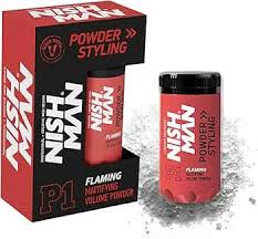 P1 FLAMING POLVO DE PEINADO NISHMAN 20G
