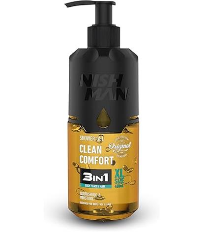 CLEAN COMFORT GEL DE BAÑO NISHMAN 480ML
