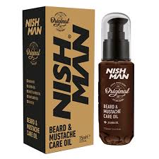 ACEITE JOJOBA PARA BARBA Y BIGOTE NISHMAN 30ML
