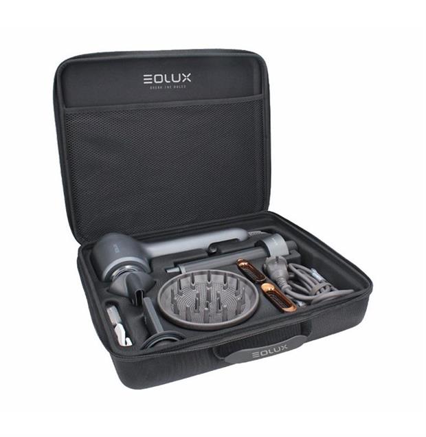 IÓNICO BRUSHLESS NEGRO EOLUX PROFESIONAL SET (EX04BLK PLUS) SECADOR