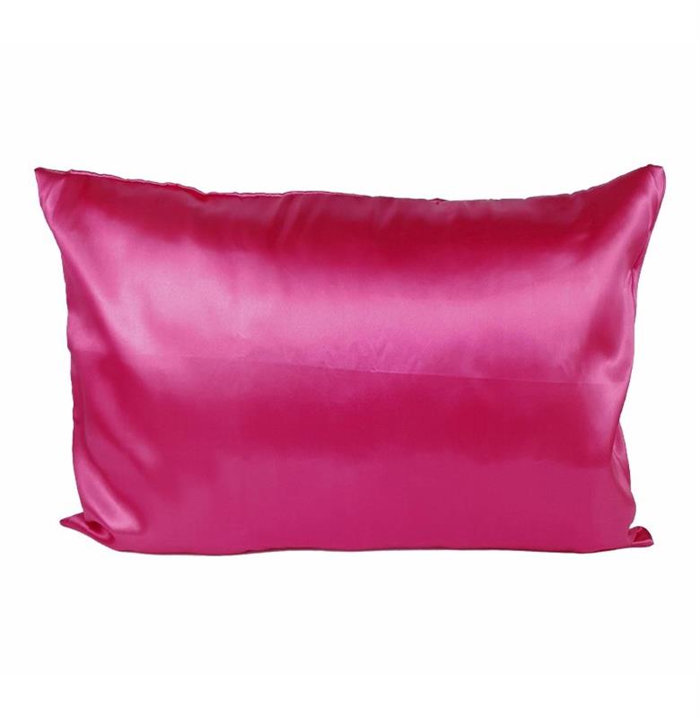 ALMOHADA DE SATÉN POP FUNDA ROSA 50x65CM
