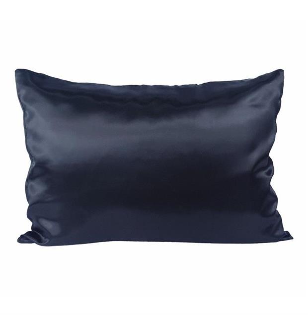ALMOHADA DE SATÉN POP FUNDA NEGRO 50x65CM