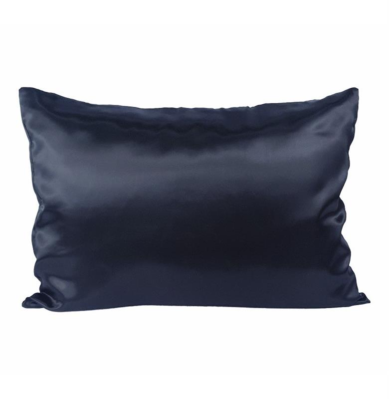 ALMOHADA DE SATÉN POP FUNDA NEGRO 50x65CM