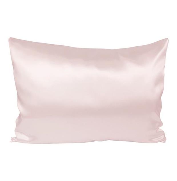 ALMOHADA DE SATÉN POP FUNDA ROSA PASTEL 50x65CM