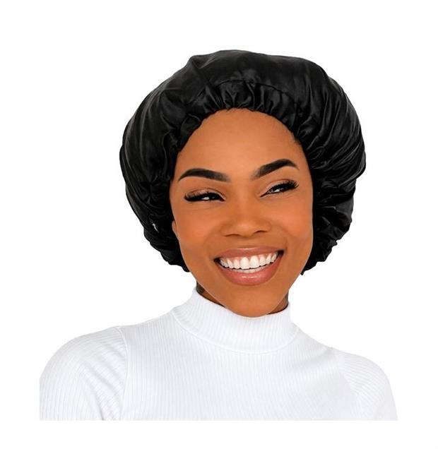 SATÉN POP GORRO NEGRO