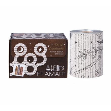 EMBOSSED ROLL MEDIUM DARK ACADEMIA 320 FT. FRAMAR