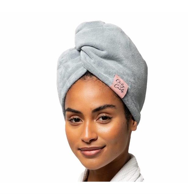 WRAP GREY TOWEL
