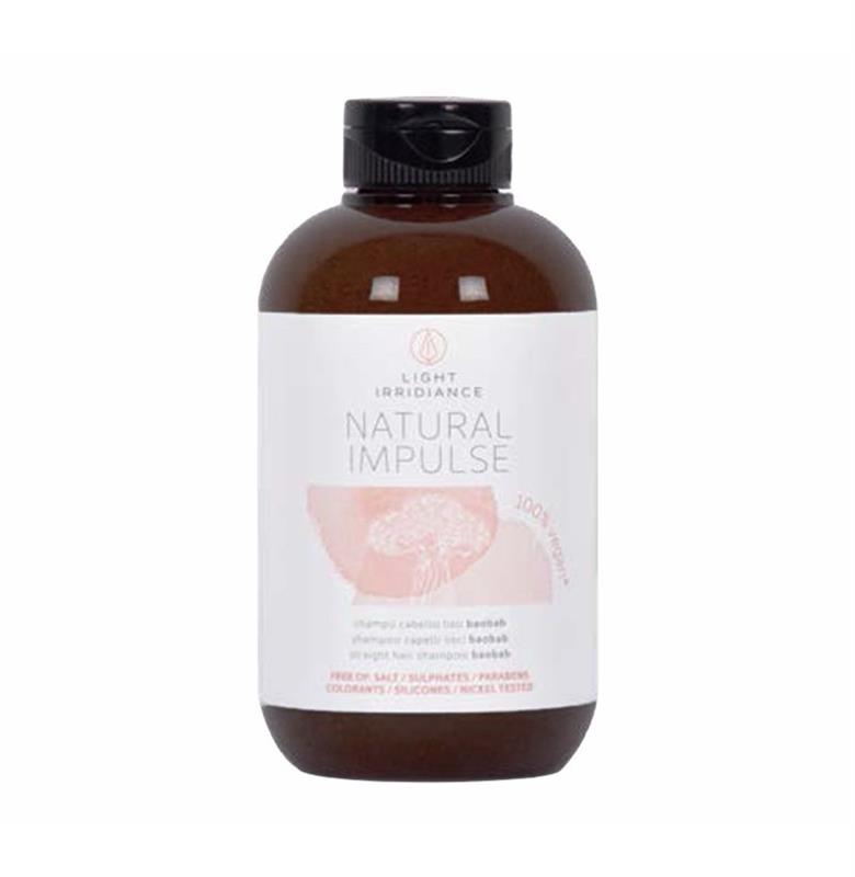 IMPULSE CHAMPÚ CABELLO LISO BAOBAB 300ML NATURAL