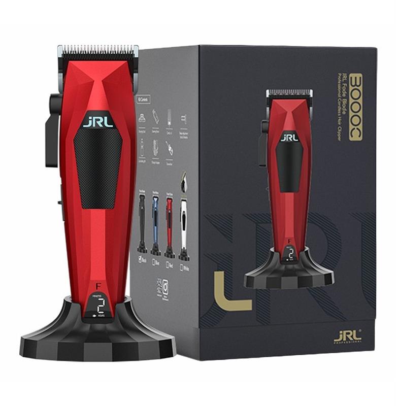 JRL 3000CE-F CLIPPER ROJA CUCHILLA FADE
