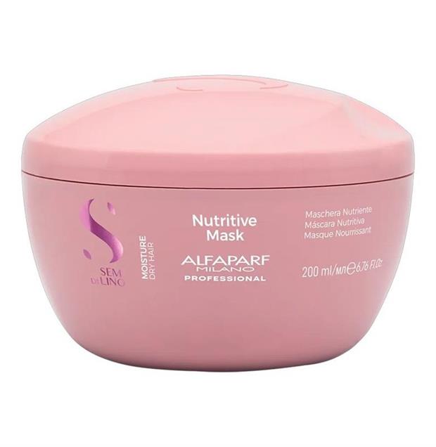 MOISTURE NUTRITIVE MASK SEMI DI LINO ALFAPARF 200ML
