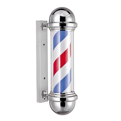 BARBER POLO CROMADO PEQUEÑO

