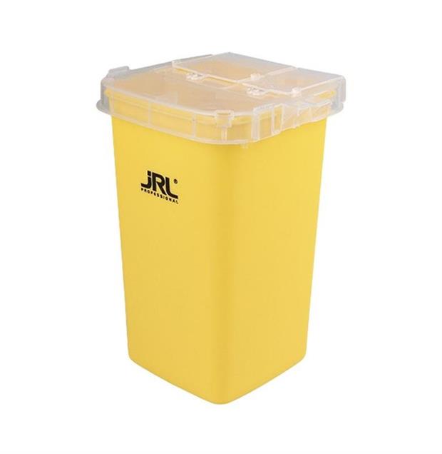 CONTENEDOR AMARILLO PARA DESECHAR HOJAS DE AFEITAR JRL
