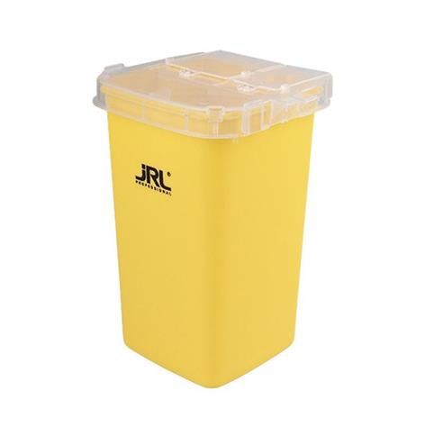 CONTENEDOR AMARILLO PARA DESECHAR HOJAS DE AFEITAR JRL
