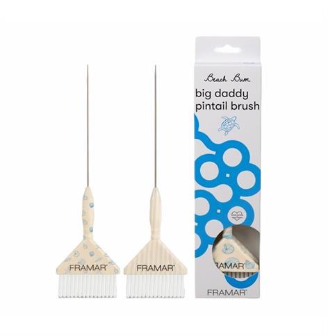 2PC PINTAIL BIG DADDY COLOR BRUSH SET BEACH BUM
