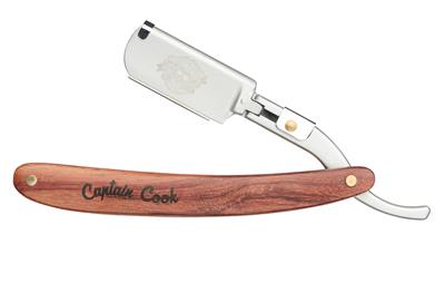 AFEITAR NAVAJA MANGO MADERA CAPTAIN COOK
