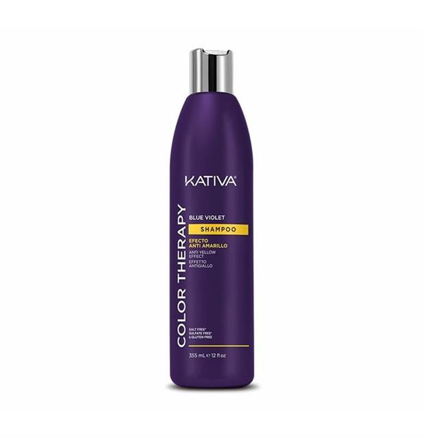 COLOR THERAPY BLUE VIOLET CHAMPÚ KATIVA 355ML