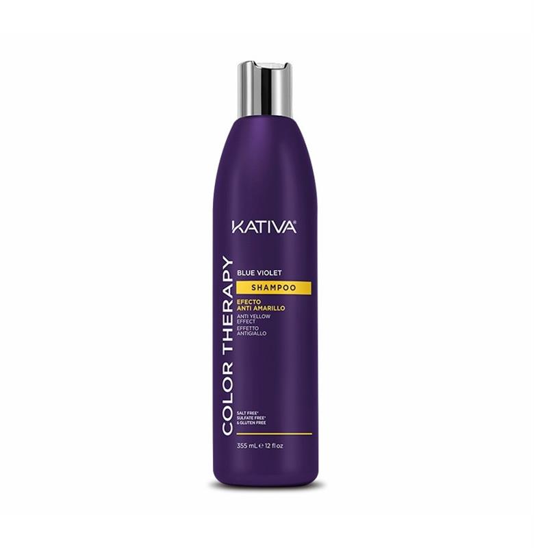 COLOR THERAPY BLUE VIOLET CHAMPÚ KATIVA 355ML