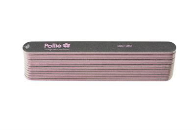 100/180 NEGRAS ACOLCHADAS PACK 12 LIMAS
