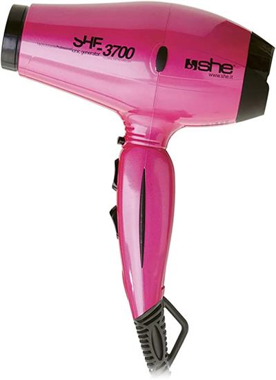 IÓNICO SECADOR SHE 3700 COLOR FUCSIA