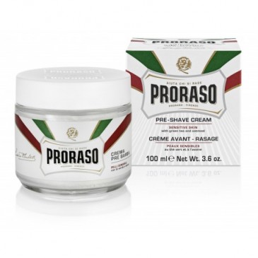 ANTES DE AFEITAR CREMA PRORASO T+ VERDE/AVENA 100ml (400401)