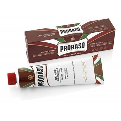 CREMA AFEITAR PRORASO TUBO SÁNDALO/KARITÉ 150ml (400412)