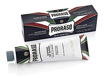 CREMA AFEITAR PRORASO TUBO ALOE/VITAMINA E 150ml (400413)