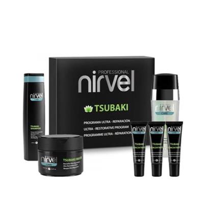TSUBAKI PACK NIRVEL REPARA CABELLO MUY DAÑADO