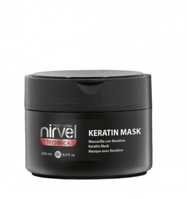 CON KERATINA SIN SAL MASCARILLA NIRVEL 250ml