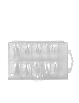 TIPS TRANSPARENTES UÑAS 100 PIEZAS