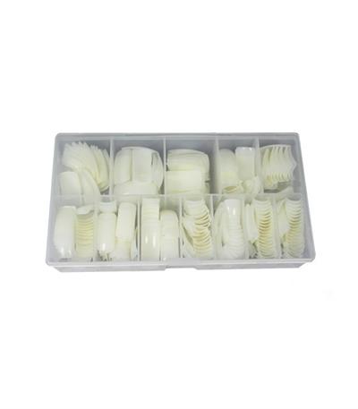 TIPS NATURAL UÑAS 100 PIEZAS