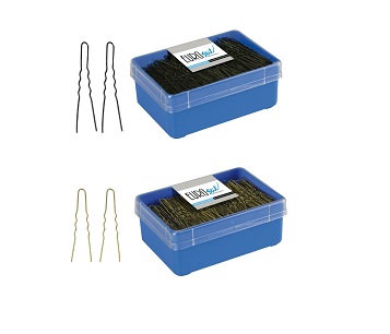 HORQUILLAS INVISIBLES BRONCE 40MM CAJA 500
