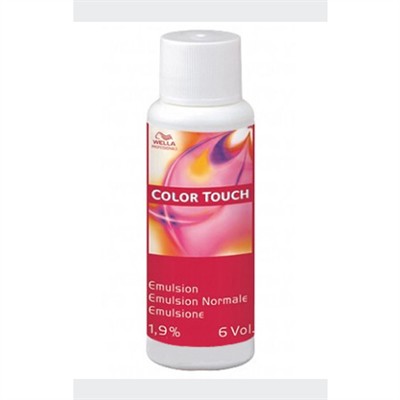 6 VOL EMULSION WELLA COLOR TOUCH 60ml