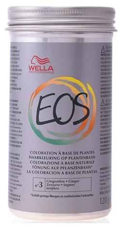 COLORACIÓN VEGETAL WELLA TINTE Nº3 JENJIBRE 120 gr