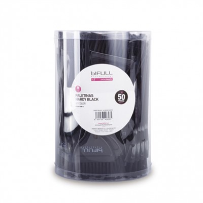 PALETINAS HARDY BLACK 50 UDS. BOTE