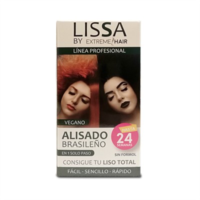 BRASILEÑO LISSA SIN FORMOL CABELLO COLOREADO ALISADO