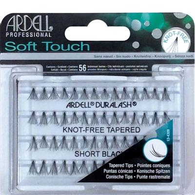 PESTAÑAS INDIVIDUALES SOFT TOUCH KNOT-FREE SHORT BLACK ARDELL