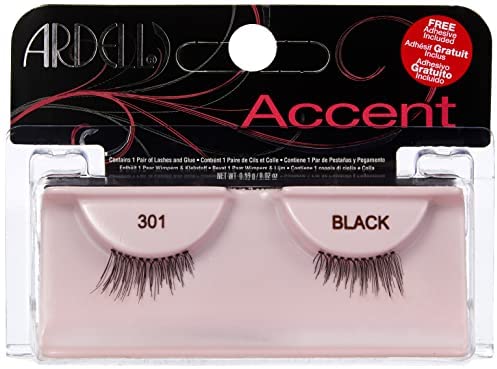 PESTAÑA ACCENT #301 CON ADHESIVO ARDELL
