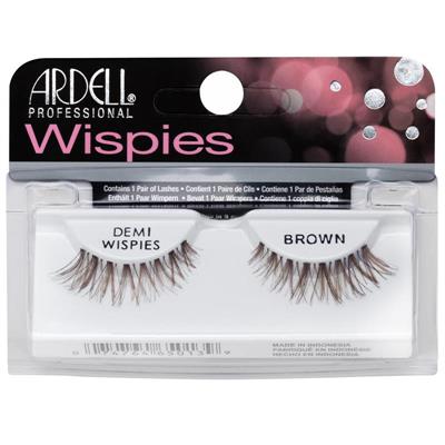 PESTAÑAS WISPIES MARRÓN CON ADHESIVO ARDELL