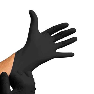NITRILO NEGRO S/POLVO TALLA XL GUANTES